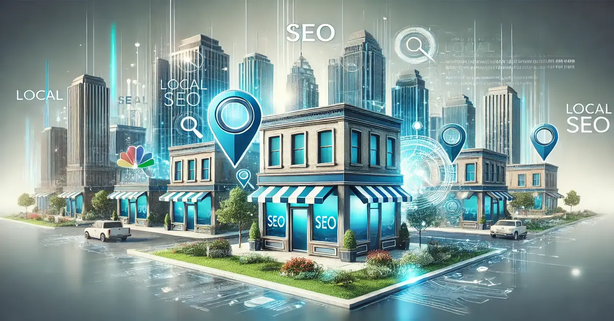 local-SEO-with-a-cityscape